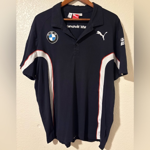 BMW Motorsport Puma Polo Tee - Picture 1 of 3